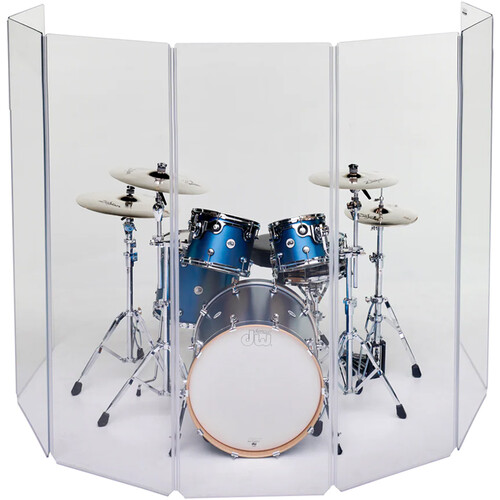 ClearSonic A2478x7 Acrylic Drum Shield (7 Panels, 6.5' Height)