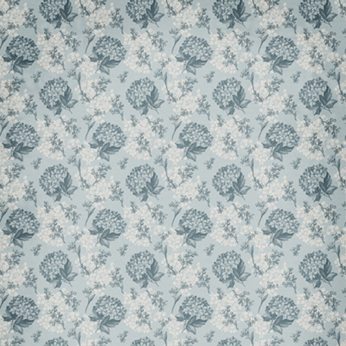 Click Props Backdrops Floral Wallpaper Blue Backdrop (5 x 5')