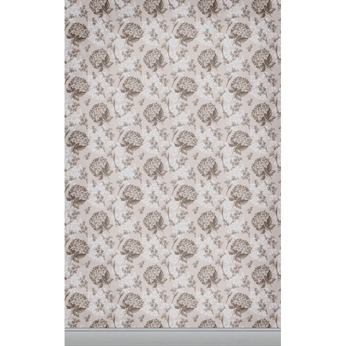 Click Props Backdrops Florla Wallpaper Brown Backdrop (5 x 8')