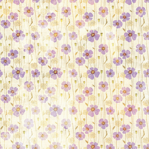 Click Props Backdrops Dirty Purple Poppies Backdrop (5 x 5')