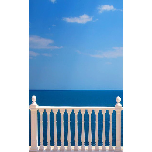Click Props Backdrops Sea View Backdrop (5 x 8')