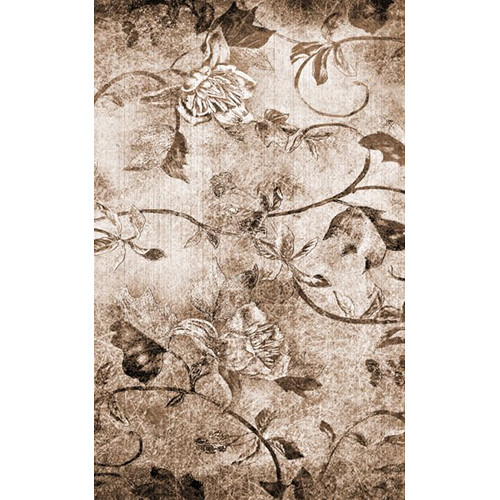 Click Props Backdrops Vinyl Backdrop (Floral Canvas, 5 x 8')