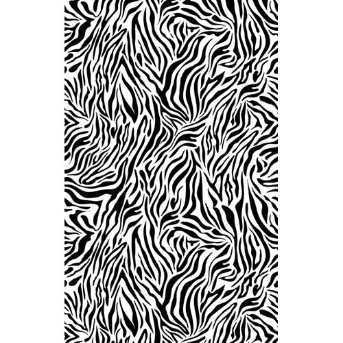 Click Props Backdrops Vinyl Backdrop (Mono Zebra, 5 x 8')
