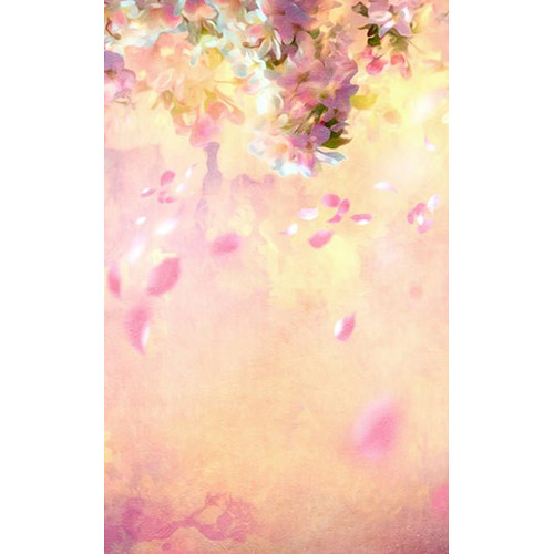 Click Props Backdrops Pink Blossom Backdrop (5 x 8')