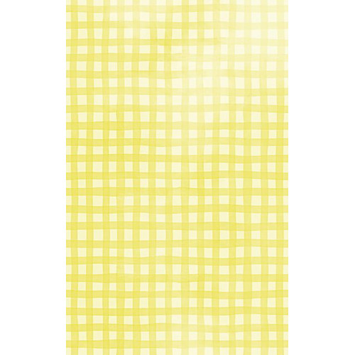 Click Props Backdrops Gingham Yellow Backdrop (5 x 8')