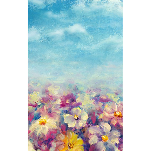 Click Props Backdrops Flower Field Backdrop (5 x 8')