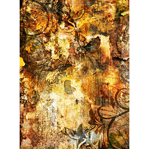 Click Props Backdrops Rust Pattern Backdrop (7 x 9.5')