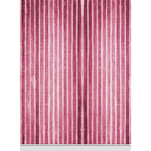 Click Props Backdrops Ruby Stripe Backdrop (7 x 9.5')