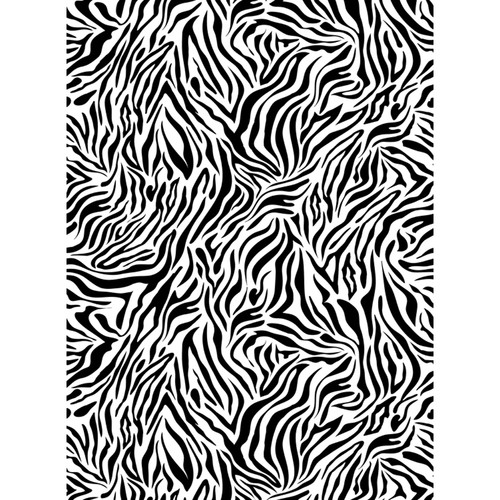 Click Props Backdrops Vinyl Backdrop (Mono Zebra, 7 x 9.5')