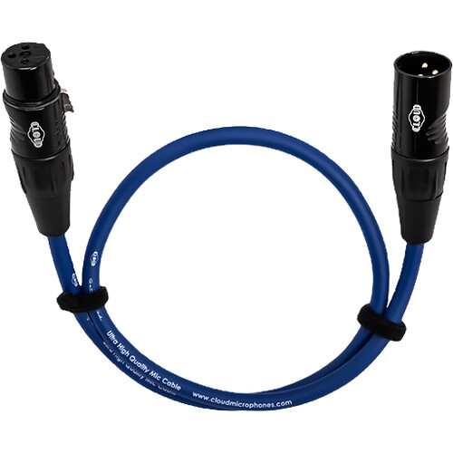 Cloud Microphones Get Lifted Studio Audio XLR Cable (Blue, 1.5')