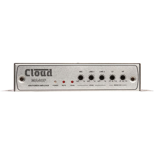 Cloud USA MA40F - 40W Mini Mixer/Amplifier (Facility Port, Low-Impedance Output)