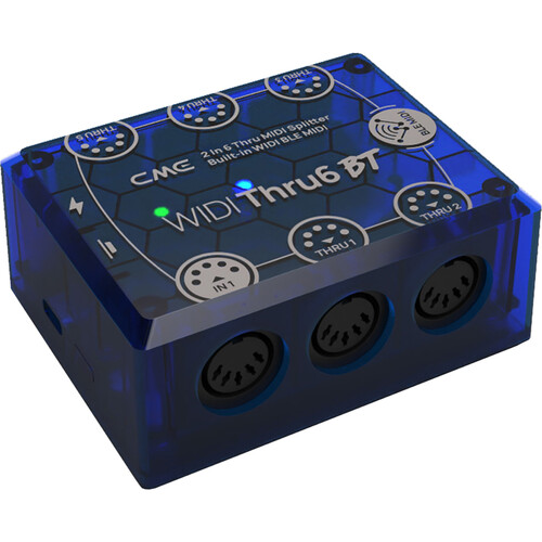 CME WIDI Thru6 BT Hybrid MIDI Thru/Splitter Interface