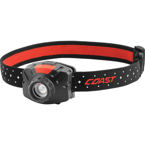 COAST FL60R Wide-Angle Flood Beam Rechargeable LED Headlamp (Black)