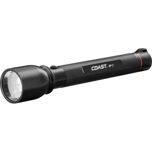 COAST HP17 Long-Range Slide Focusing LED Flashlight (Clamshell Packaging)