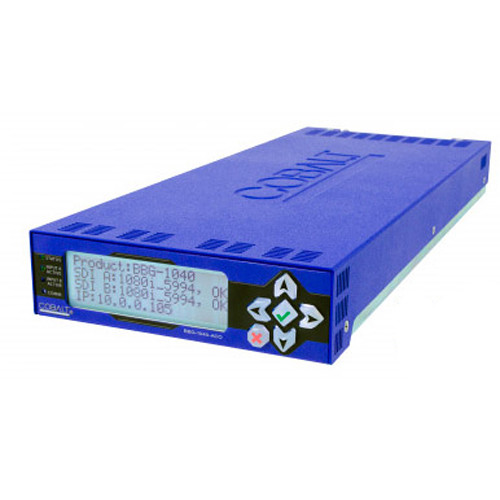 Cobalt BBG-1040-ACO 3G Multi-Input Modular Framesync with Auto-Changeover & Burn