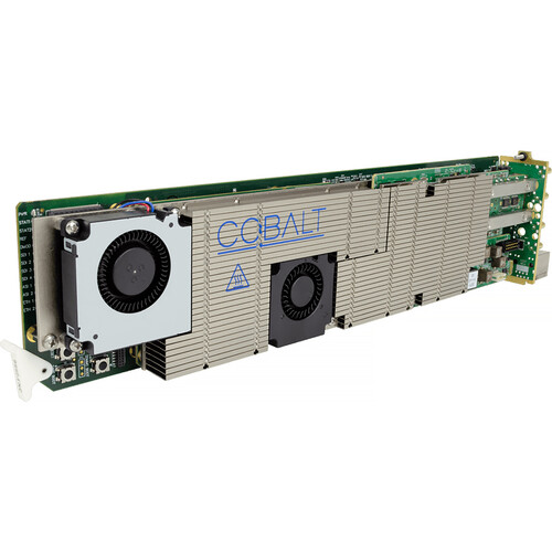 Cobalt PACIFIC 9992-ENC-INDIGO Software-Definable Encoder in OpenGear Card Format