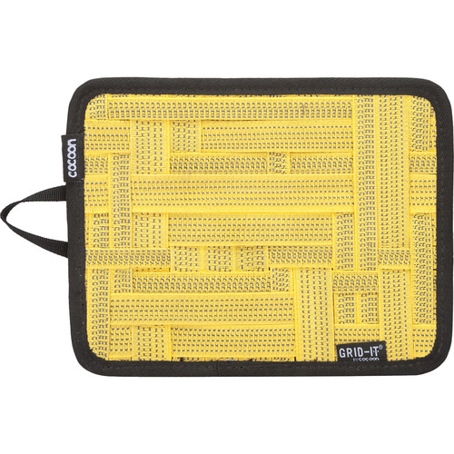 Cocoon GRID-IT! Small Configurable Organizer (7.25 x 9.25", Yellow)