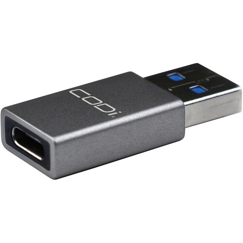 CODi USB-A Male to USB-C Female Adapter