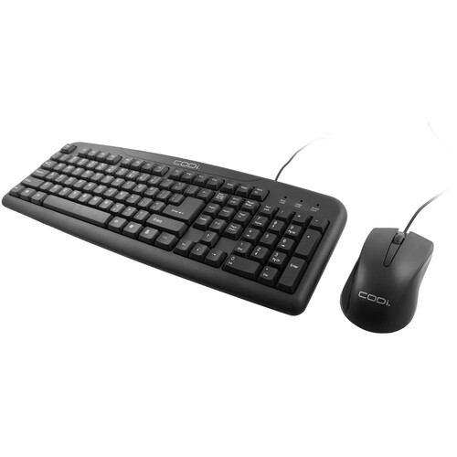 CODi Wired USB-A Keyboard & Mouse Combo