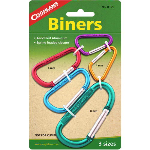 Coghlan's Multi-Pack Biners (5-Pack)