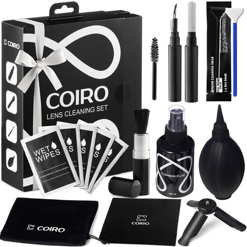 Coiro Camera Lens Cleaning Kit for DSLR and Sensitive Electronics