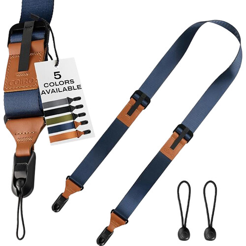 Coiro Nylon Camera Strap (Blue)
