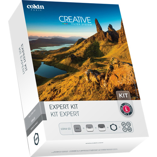 Cokin Z-Pro Series Solid and Hard-Edge Graduated Neutral Density Filter Kit with Z-Pro Series Filter Holder and Adapter Rings