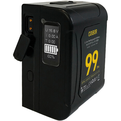 COLBOR Power 99 Pro V-Mount 99Wh Battery with Real-Time OLED Display