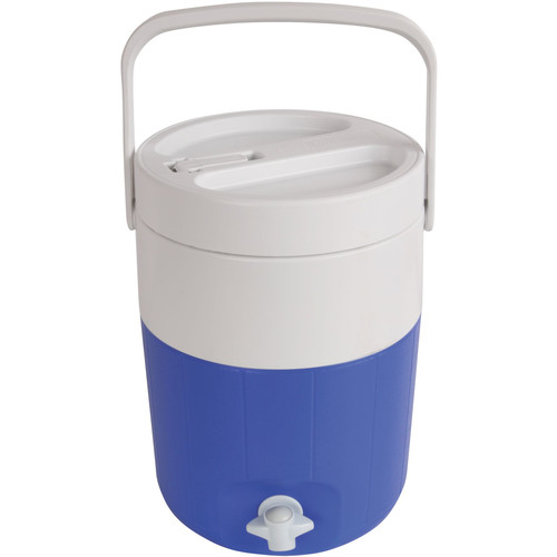 Coleman 2-Gallon Jug with Faucet and Spout (Blue/White)