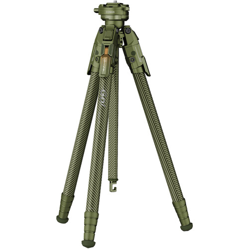COMAN T1 Mini Carbon Fiber Tripod with Ball Head (Green)