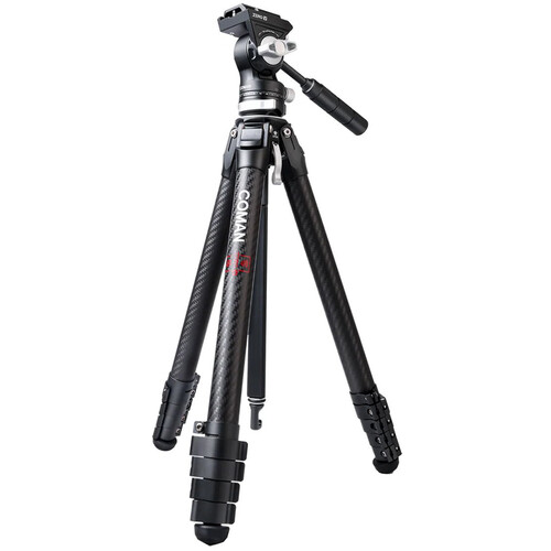 COMAN Zero V Carbon Fiber Tripod with Ball Head