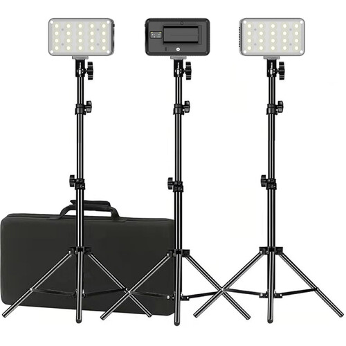 COMER Radiance 360 On-Camera LED Panel (3-Light Kit)