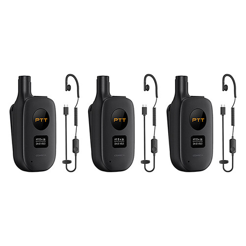 Comica Audio Seekcom M1 Mini Lavalier Walkie Talkies (3-pack))