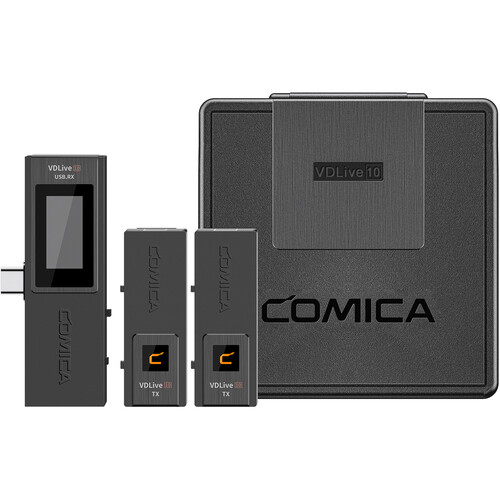 Comica Audio VDLive10 Ultracompact 2-Pers VDLIVE10 USB(BLACK)