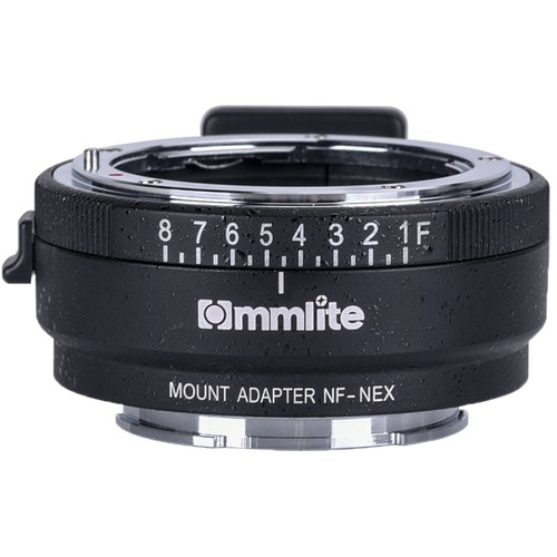 Commlite Lens Mount Adapter for Nikon F-Mount, G-Type Lens to Sony E Camera