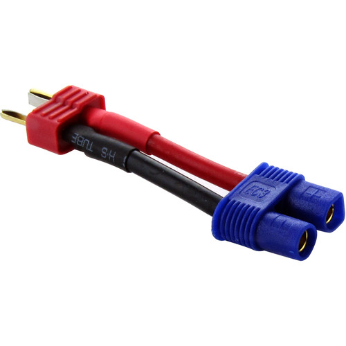 Common Sense RC EC3 Female to Deans Ultra-Type Male ESC/Battery Adapter Cable