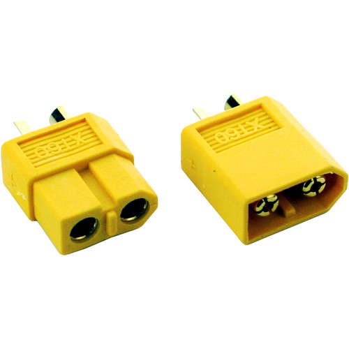10 Pairs XT60H Connectors (XT60 Upgrade) - Male & Female Bullet Plugs For RC Batteries, Drones, Cars
