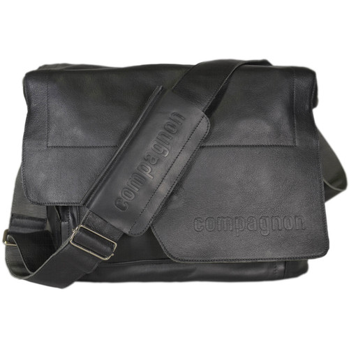compagnon Messenger Camera & Laptop Bag (Black)