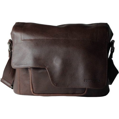 compagnon "The Little Messenger" Generation 2 Camera Bag (Dark Brown, Leather)