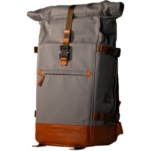 compagnon 'the backpack' 2.0 (Gray/Light Brown)