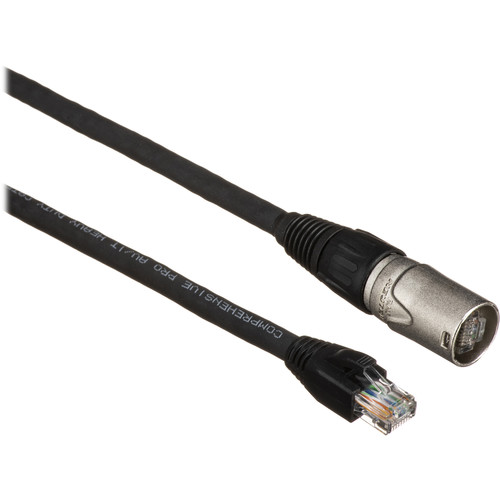 Comprehensive Pro AV/IT CAT6 Ethercon to RJ-45 Heavy Duty Patch Cable (50', Black)