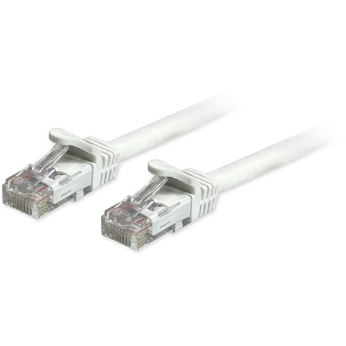 Comprehensive Cat 6a Unshielded Snagless Ethernet Patch Cable (White, 100')