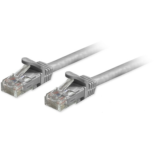 Comprehensive Cat 6a Unshielded Snagless Ethernet Patch Cable (Gray, 5')