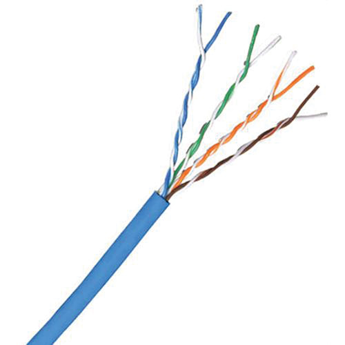 Comprehensive Cat6 550 MHz Shielded Solid LAN Cable (1000', Blue)