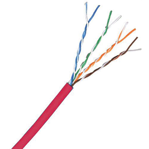 Comprehensive Cat6 550 MHz Shielded Stranded LAN Cable (1000', Red)