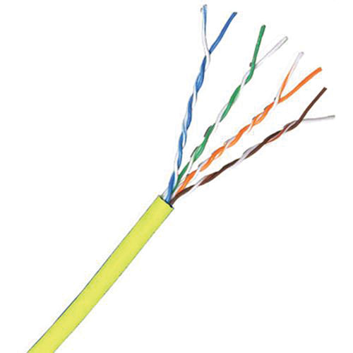 Comprehensive Cat6 550 MHz Shielded Stranded LAN Cable (1000', Yellow)