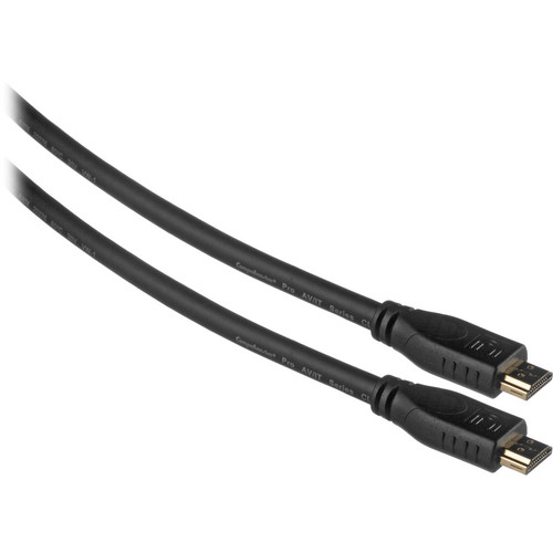 Comprehensive Pro AV/IT High-Speed HDMI Cable with ProGrip Connectors (Jet Black, 50')