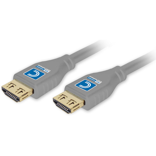 Comprehensive MicroFlex Pro High-Speed HDMI Cable with Ethernet (Gray, 3')