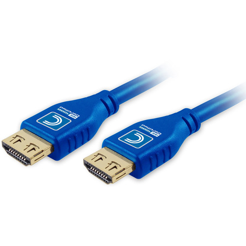 Comprehensive MicroFlex Pro High-Speed HDMI Cable with Ethernet (Blue, 9')