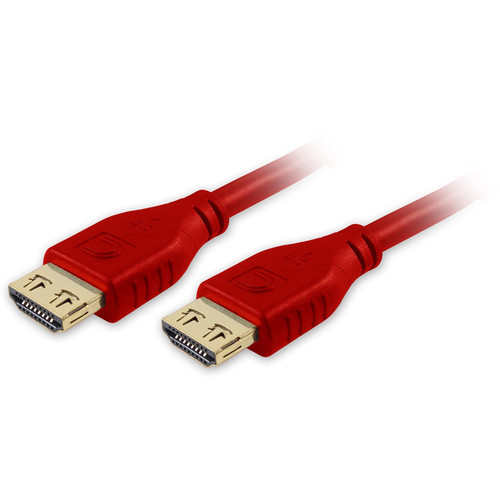Comprehensive MicroFlex Pro AV/IT High-Speed HDMI Cable with Ethernet (Red, 9')